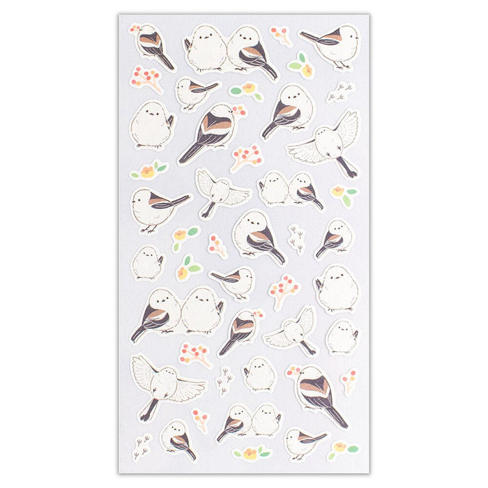 Japanese Paper Stickers - Shimaenaga