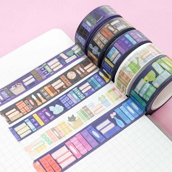 Botanist Bookcase Washi Tape