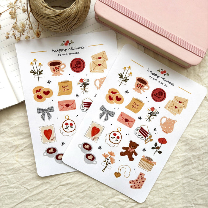 Sweet Love - Sticker Sheet