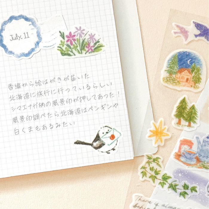 Sticker Set - Shimaenaga - 2 Sheets