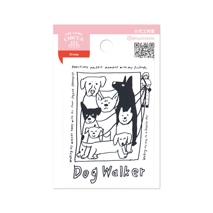 Creator's Circus PET Sticker - Dog Walker