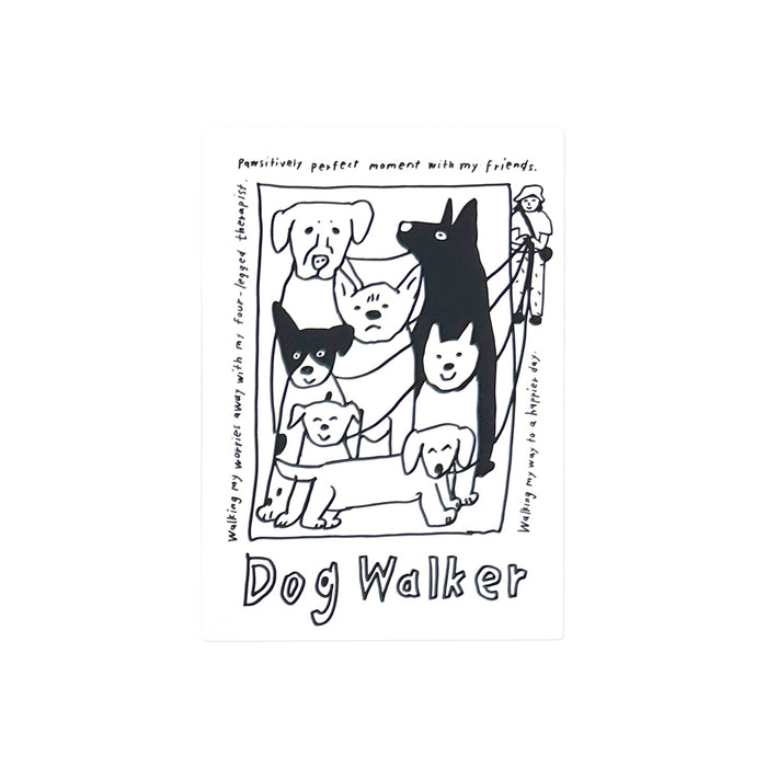 Creator's Circus PET Sticker - Dog Walker