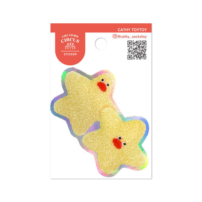 Creator's Circus PET Sticker - Starfish & Star