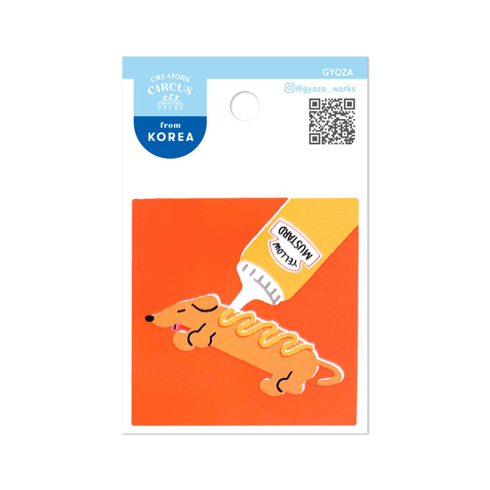 Creator's Circus PET Sticker - Hot Dog