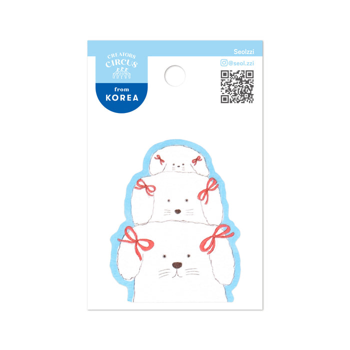 Creator's Circus PET Sticker - Ribbon Puppies