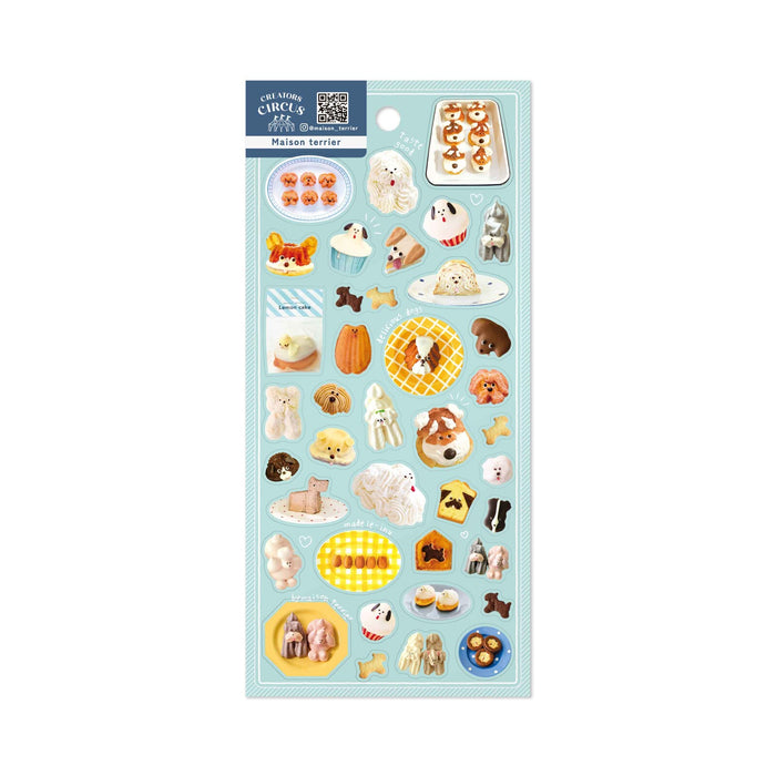 Creator's Circus Clear Stickers - Maison Terrier