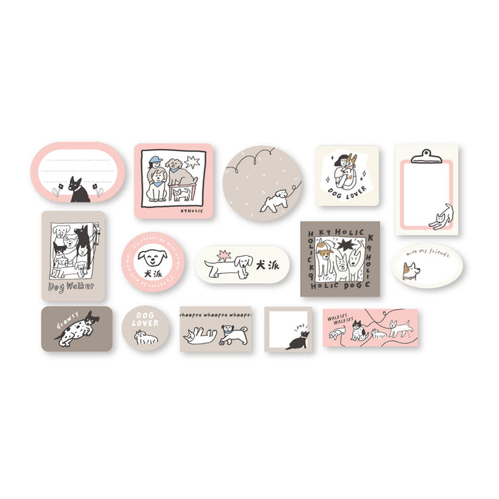 Creator's Circus Flake Stickers - Small Dog Workshop