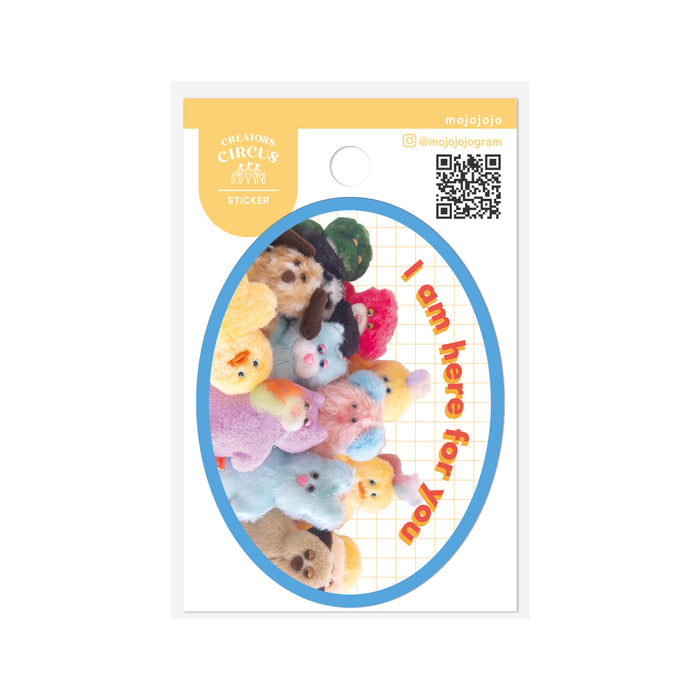 Creator's Circus PET Sticker - We Are Here For You