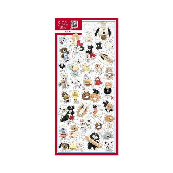 Creator's Circus Clear Stickers - Icchi