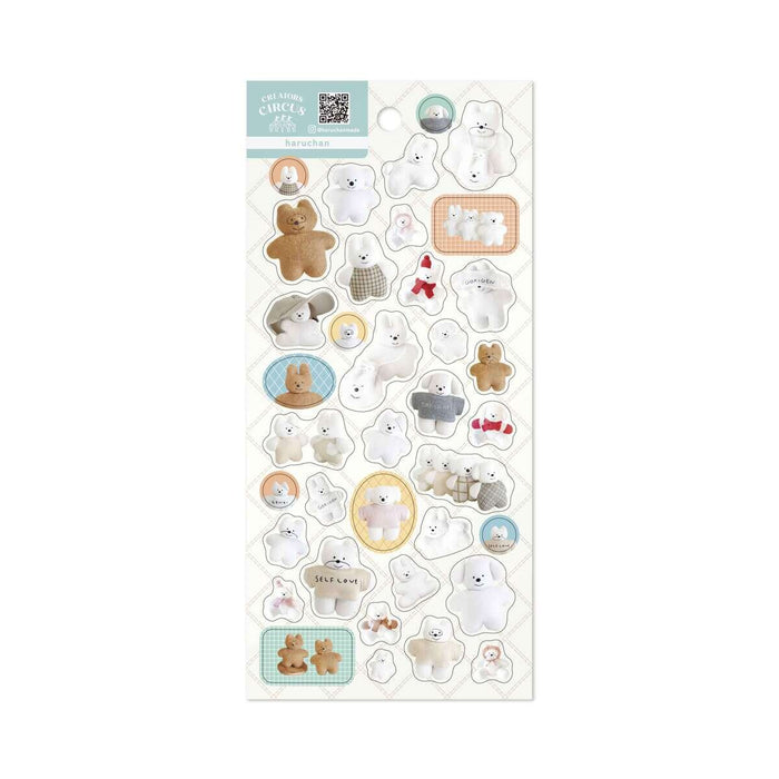 Creator's Circus Clear Stickers - Haruchan
