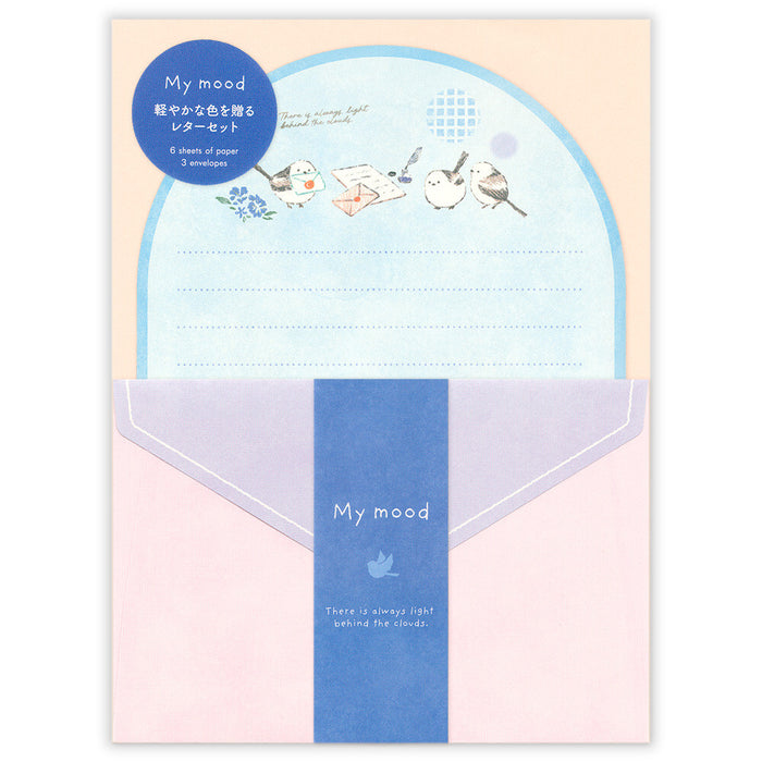 'My Mood' Series Letter Writing Set - Blue