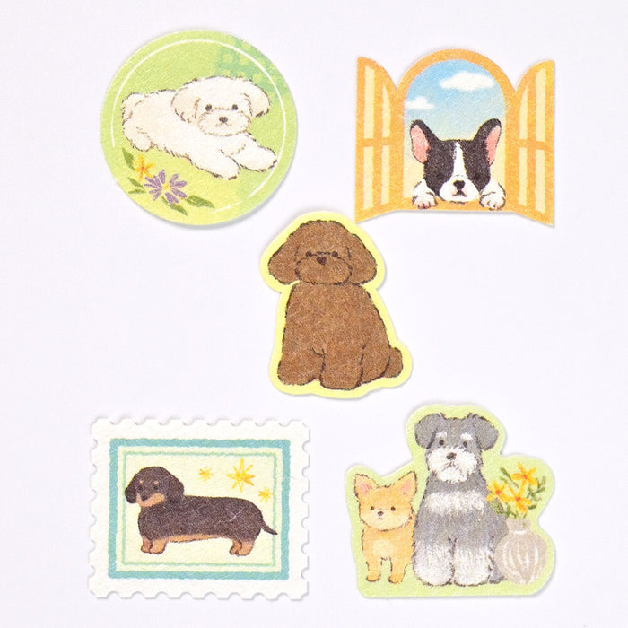'My Mood' Series Flake Stickers - Green