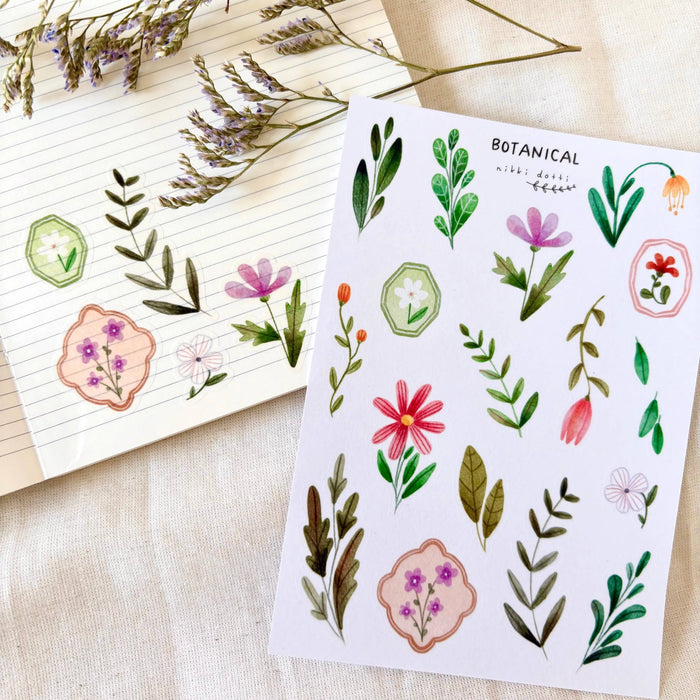 Sticker Sheet - Botanical