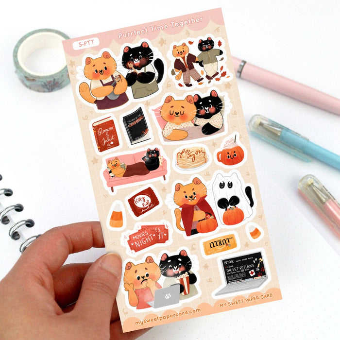 Purr-fect Life Together Stickers