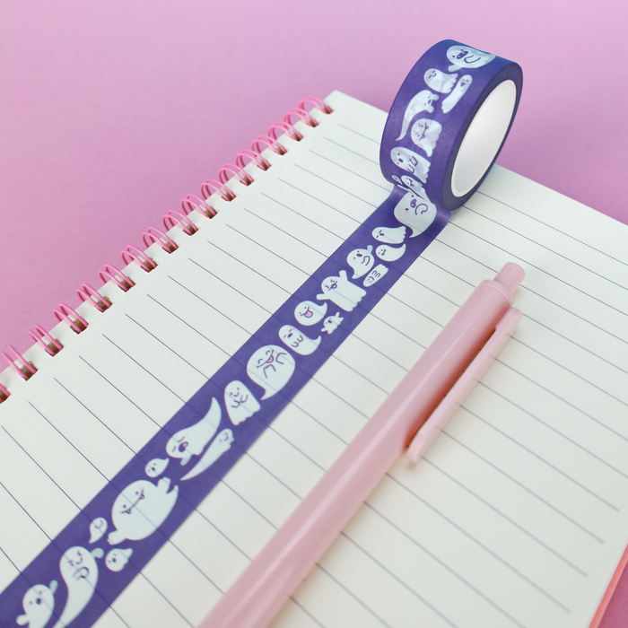 Cute Ghost Halloween Washi Tape Roll