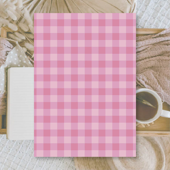Gingham A5 Scrapbook Paper Pack