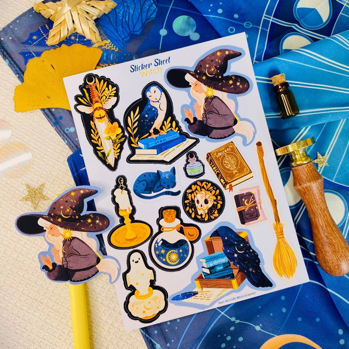 Witch Sticker Sheet