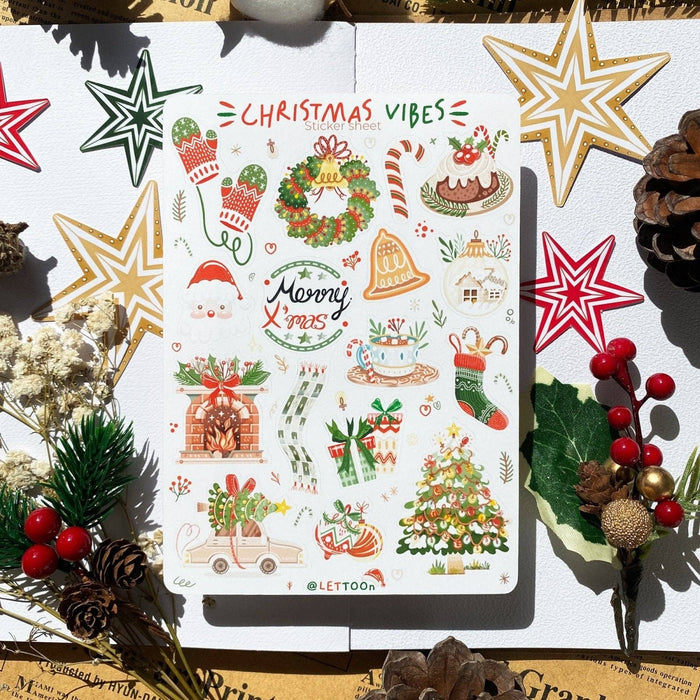 Christmas In My Heart Stickers