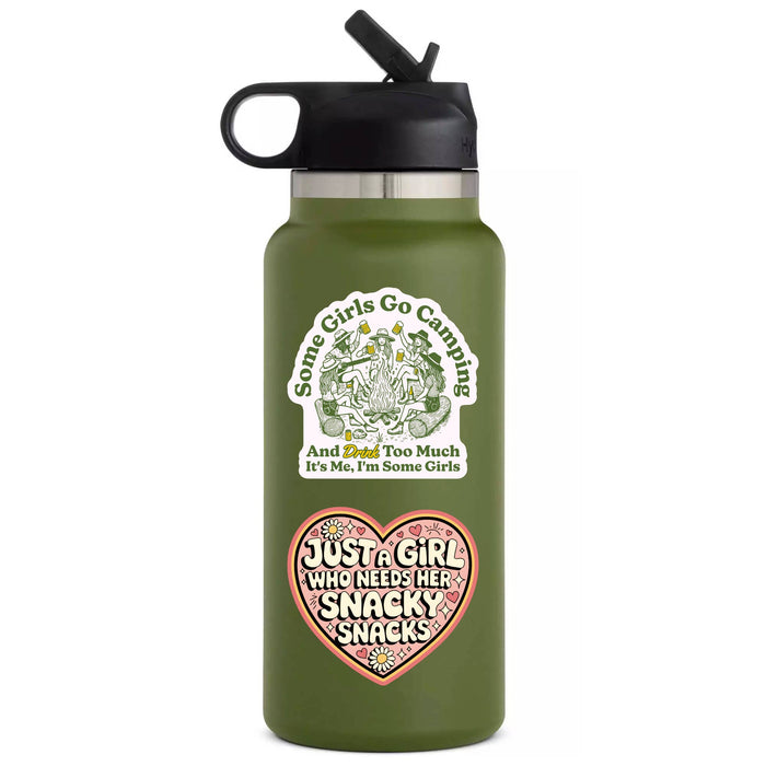 Snacky Snacks Vinyl Sticker