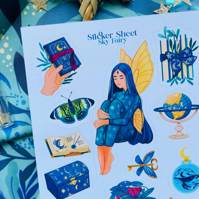 Sky Fairy Sticker Sheet