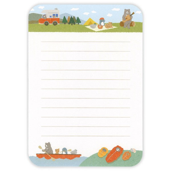 Yamanoha Neighborhood Association Letter Writing Set - Camping