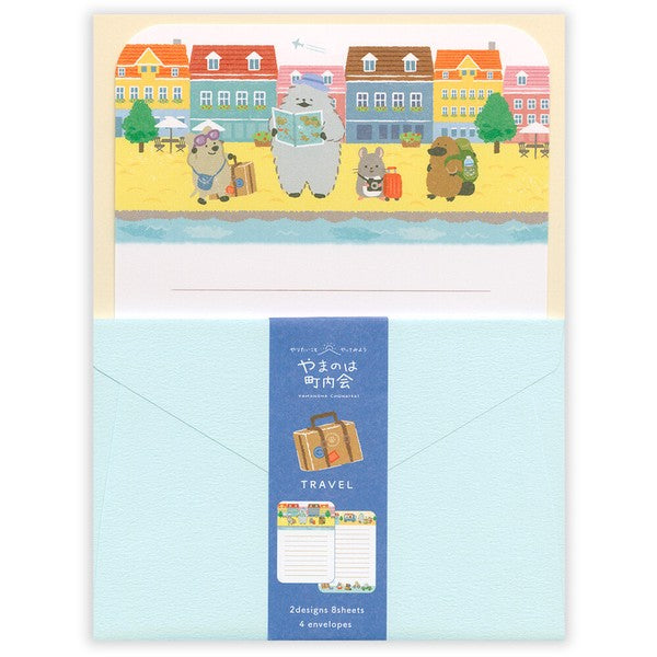 Yamanoha Neighborhood Association Letter Writing Set - Travel