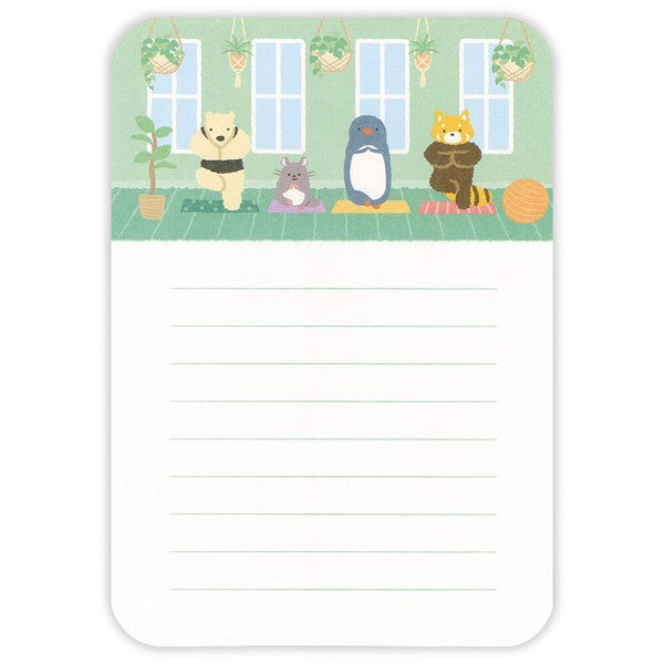 Yamanoha Neighborhood Association Letter Writing Set - Yoga