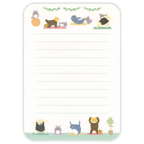 Yamanoha Neighborhood Association Letter Writing Set - Yoga