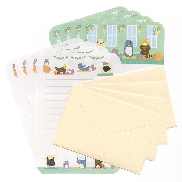 Yamanoha Neighborhood Association Letter Writing Set - Yoga