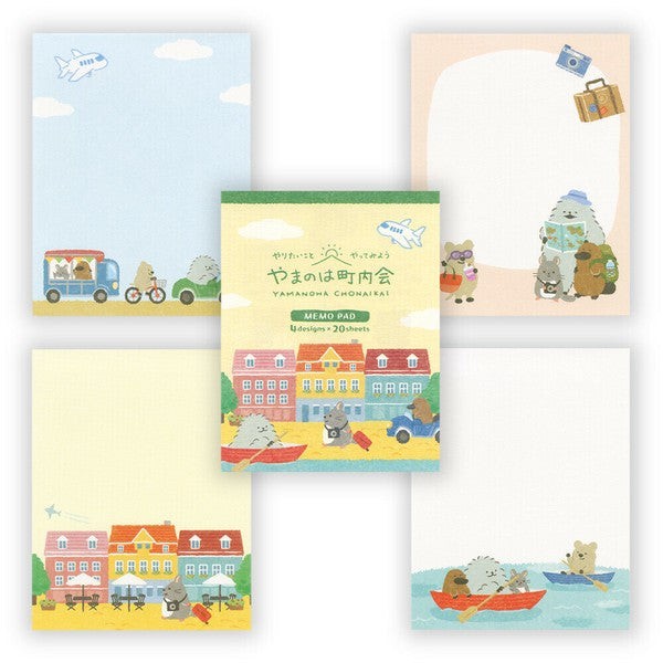Yamanoha Neighborhood Association Memo Pad - Travel