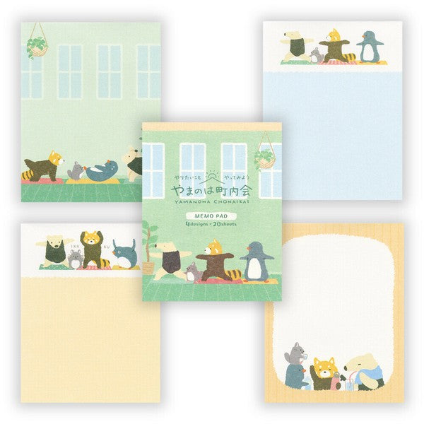Yamanoha Neighborhood Association Memo Pad - Yoga