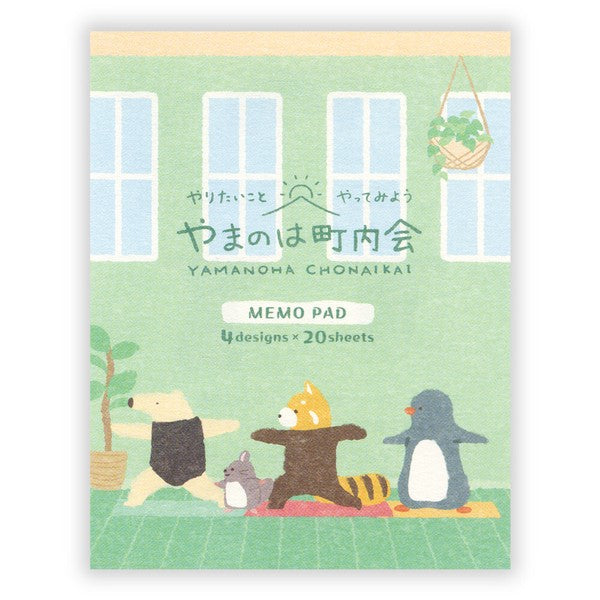 Yamanoha Neighborhood Association Memo Pad - Yoga