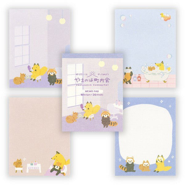 Yamanoha Neighborhood Association Memo Pad - Beauty