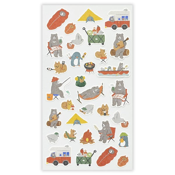 Yamanoha Neighborhood Association Stickers - Camping