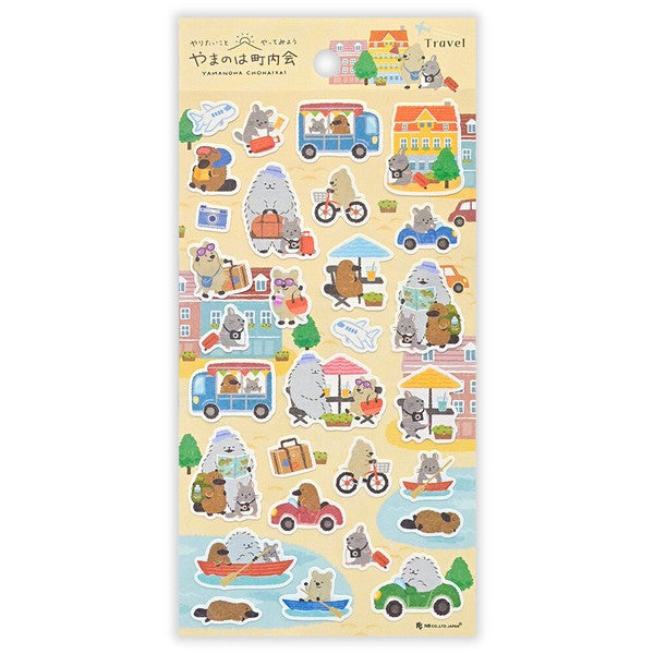 Yamanoha Neighborhood Association Stickers - Travel