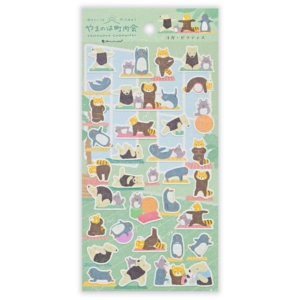 Yamanoha Neighborhood Association Stickers - Yoga