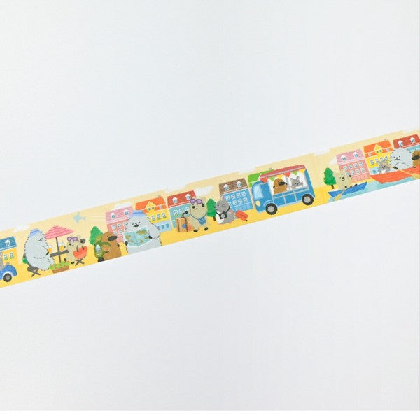 Yamanoha Neighborhood Association Washi Tape - Travel