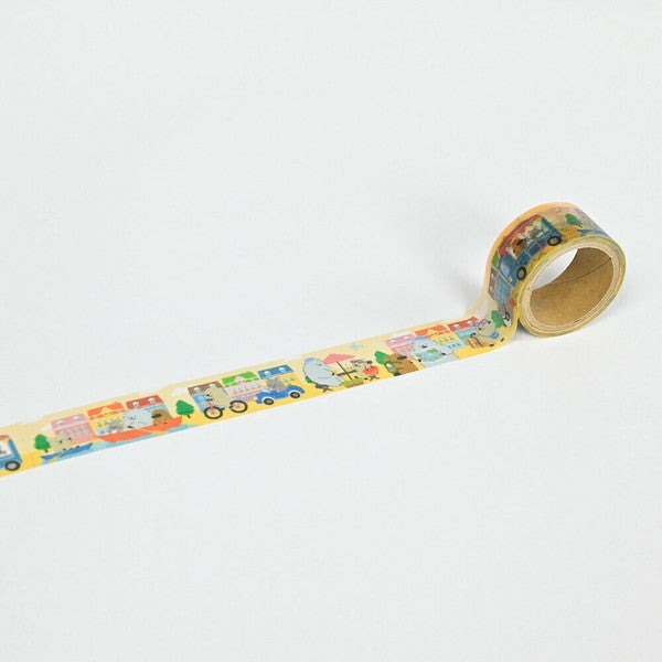 Yamanoha Neighborhood Association Washi Tape - Travel