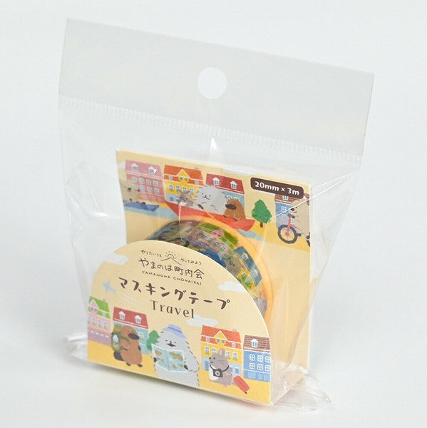 Yamanoha Neighborhood Association Washi Tape - Travel