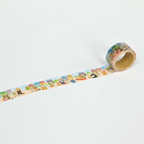Yamanoha Neighborhood Association Washi Tape - Eating & Walking