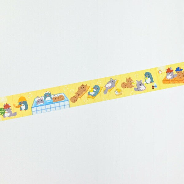 Yamanoha Neighborhood Association Washi Tape - Sauna