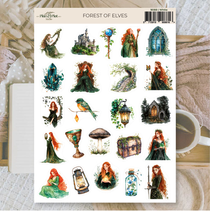 Forest of Elves Sticker Sheet