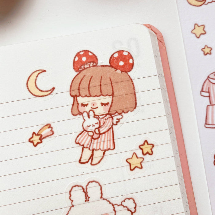Good Night Washi Sticker Sheet