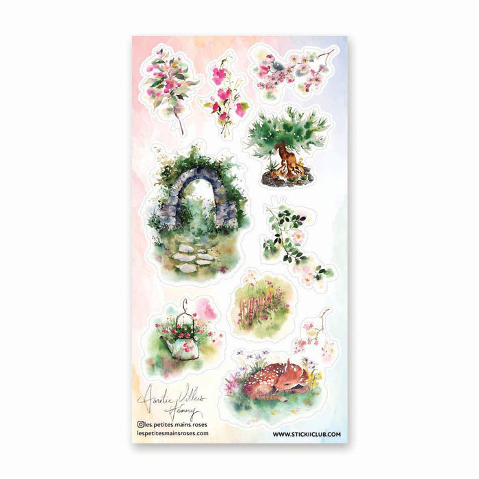 Dreamy Spring Garden Sticker Sheet