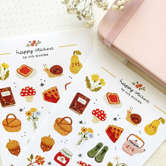 All Cozy - Sticker Sheet