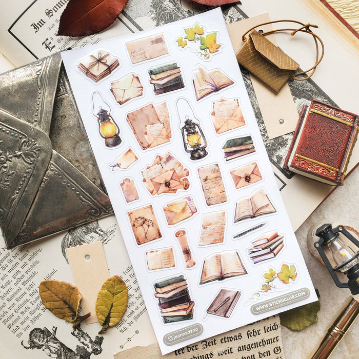 Letters by Lamplight Sticker Sheet