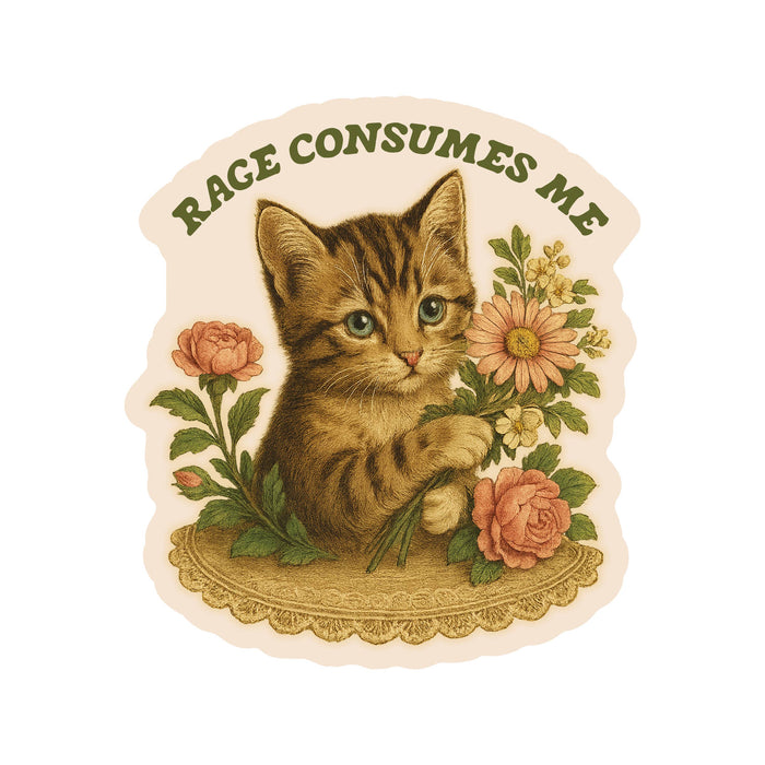 Rage Consumes Me Vinyl Sticker