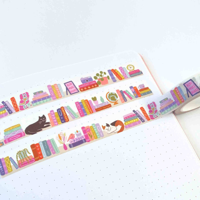 Bookshelf Washi Tape