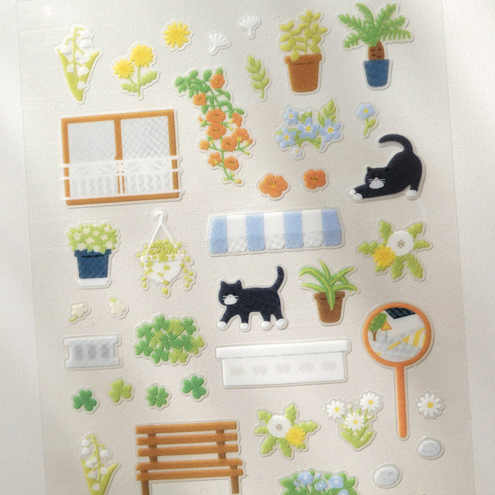 Daily Deco Stickers - A Green Alley