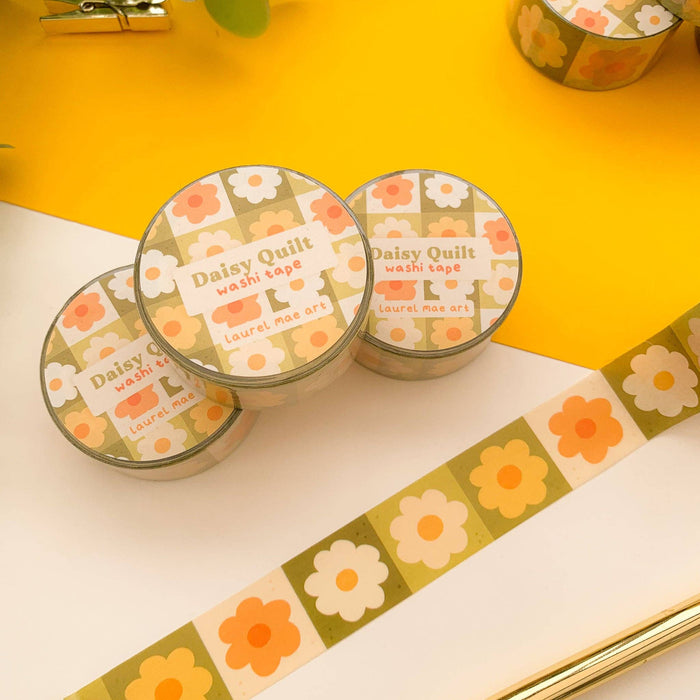 Daisy Quilt - Chunky Washi Tape